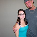 Pic of Teen Handjob In Glasses - Jennifer And Ray Edwards From True Amateur Models