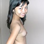 Pic of Skinny 18 year old Filipina nude amateur posing.