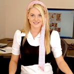 Pic of Alison Angel - Sexy blonde schoolgirl who loves to get naked for cameras!