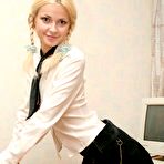 Pic of Erica'Fantasies at AllTeenStars.com-Teen office girl in a short skirt