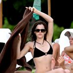 Pic of Emma Watson on the beach in the Caribbean