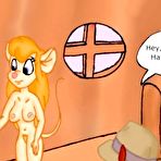 Pic of Chip and Dale with Gadget orgy - VipFamousToons.com