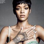 Pic of Rihanna sexy posing mag images