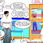 Pic of Bedside manners of gay doctor 3D hentai comics: gay medical fetish anime cartoons about hunk man dude in nurse unform suck hairy 9 inch cock in hospital office: twink boyfriend penis cocksucker story