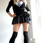 Pic of Blonde With Nice Tits Wearing A Coed Uniform - Erotiq Links