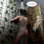 Pic of Military gay 3D animation comics: virtual gay porn story of young recruit and skilled sergeant in a shower