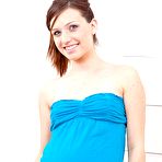 Pic of Pregnant teen solo striptease