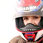 Pic of Abigail at AllTeenStars.com-unbelievable sexy 18 year old Abigail posing with a big helmet