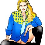 Pic of Lusty girls nude posing - VipFamousToons.com