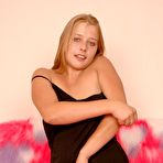 Pic of Chubby Loving - Blonde Teen Fatty Posing And Toying