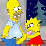 Pic of Simpsons family Christmas orgy - VipFamousToons.com