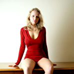 Pic of eroKatya - hot naturally busty blonde teen - Deep red - free erotic gallery 