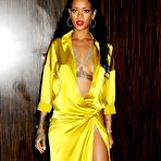 Pic of Rihanna no bra at The 56th Annual GRAMMY Awards