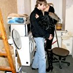 Pic of Little Hellcat - Teen Clothed Sex In Laundry Room