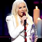 Pic of Christina Aguilera at 39th Annual Peoples Choice Awards