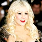 Pic of Christina Aguilera shows deep cleavage at Burlesque British Gala