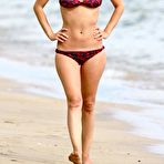 Pic of Rachel Bilson caught in bikini on the beacj in Hawaii