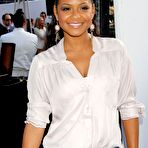 Pic of Christina Milian posing at Iris premiere in Hollywood