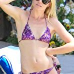 Pic of Kate Bosworth in bikini relaxing poolside in Palm Springs