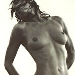 Pic of Connie Nielsen sexy, topless and fully nude b-&-w scans