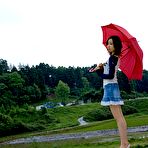 Pic of Jun Kiyomi - Cute Asian teen model in a mini skirt