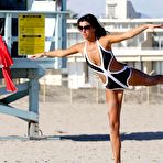 Pic of Lucy Mecklenburgh caught on Santa Monica Beach