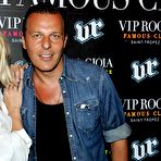 Pic of Pamela Anderson sexy at her official party in Saint Topez