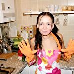 Pic of Little Hellcat - Petite Amateur Teen Fucked In Kitchen