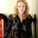 Pic of eroKatya - hot naturally busty blonde teen - Black lace - free erotic gallery 