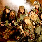 Pic of Clubseventeen Seven army girls getting naughty
