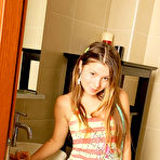 Pic of Emily 18 - Cute teen gal Emily 18 takes off her mini skirt and shows her amazing tight ass.