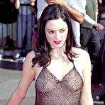 Pic of Rose McGowan See Thru Dress And Nude Vidcaps