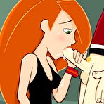 Pic of XL Toons || Kim Possible making dick friction