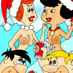 Pic of Wilma is poked in her two holes and takes hot sperm [ Cartoon Valley ]