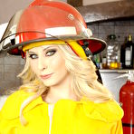 Pic of Madison Ivy Busty Firefighter Bares Blazing Hot Bod