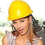 Pic of Katarina Hartlova Big Boob Construction Worker Builds Orgasm
