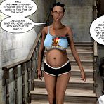 Pic of Passions around huge cock: 3d cartoon comics and anime story about perverted adventures of young black pregnant babe and her lecherous white boyfriend in Brooklyn