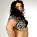 Pic of Plump wild kitty poses for you in revealing undies