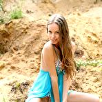 Pic of eroNata - Cutest teen on the planet - Wet sand