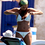 Pic of Manuela Arcuri sunbathing topless