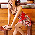 Pic of Cute Asian Glamour Model Patry Strips her Sexy Dress