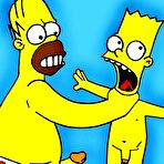 Pic of Slut Maggie Simpson getting bitten by Bart Simpson \\ Cartoon Porn \\
