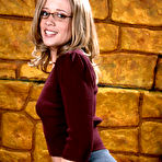 Pic of Anna Mills Sucks on a Fat Dick and Gets Facialed - Babes With Glasses: Girls with Glasses