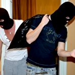 Pic of Horny Thief Tales - Masked Guys Fuck And Cum On Blonde