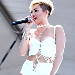 Pic of Miley Cyrus sexy performs at iHeartRadio Music Festival