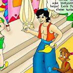 Pic of Flirty Sadira pounded by nerdy Aladdin after school \\ Cartoon Porn \\