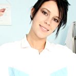 Pic of Rita  nurse uniform fetish masturbation at clinic