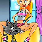 Pic of Sabrina with floppy breasts finger bangs fo climax \\ Cartoon Porn \\