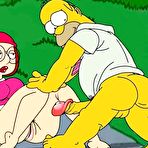 Pic of Marge Simpson moaning in pain and getting cumblasted  \\ Cartoon Porn \\