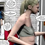 Pic of Sex fight of cheating women 3D xxx comics & anime hentai cartoon bdsm fetish about fat chubby big tits nurse caught mature blonde housewife in nude hardcore couple with huge cock in pussy cumshot act